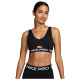 Nike Γυναικείο μπουστάκι Pro Indy Plunge Medium-Support Padded Sports Bra